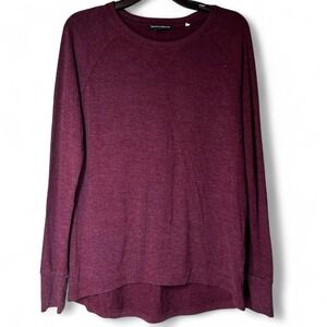 Brandy Melville One Size Womens Maroon Burgundy Long Sleeve‎ Pullover Sweater